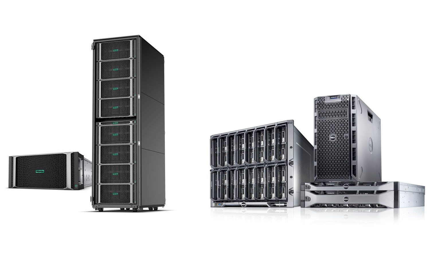 Cung cấp thiết bị của Detal, Dell, HPe, HPI